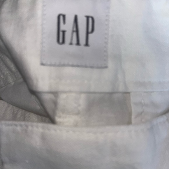 Gap Woman’s White linen pleated linen pant. Size 12. NWT - Picture 9 of 15